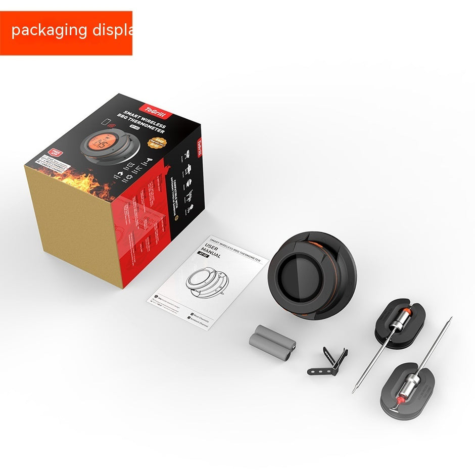 Wireless Bluetooth Meat Thermometer - Digital Food Thermometer for Grilling BBQ Smoking