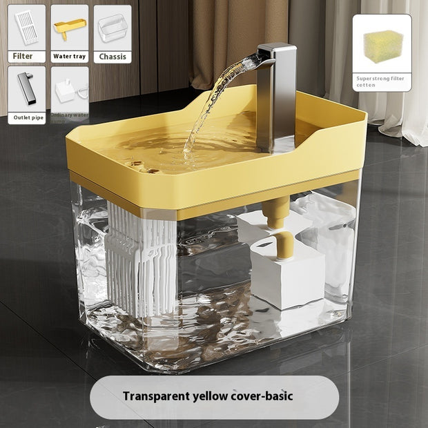 Pet Water Fountain - 1.5L Automatic Cat Water Dispenser with Filter & Circulation
