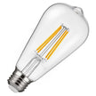 Edison LED Bulbs 6-Pack - Dimmable ST19 7W 800 Lumens | 2700K Warm White Vintage E26 Antique Bulbs