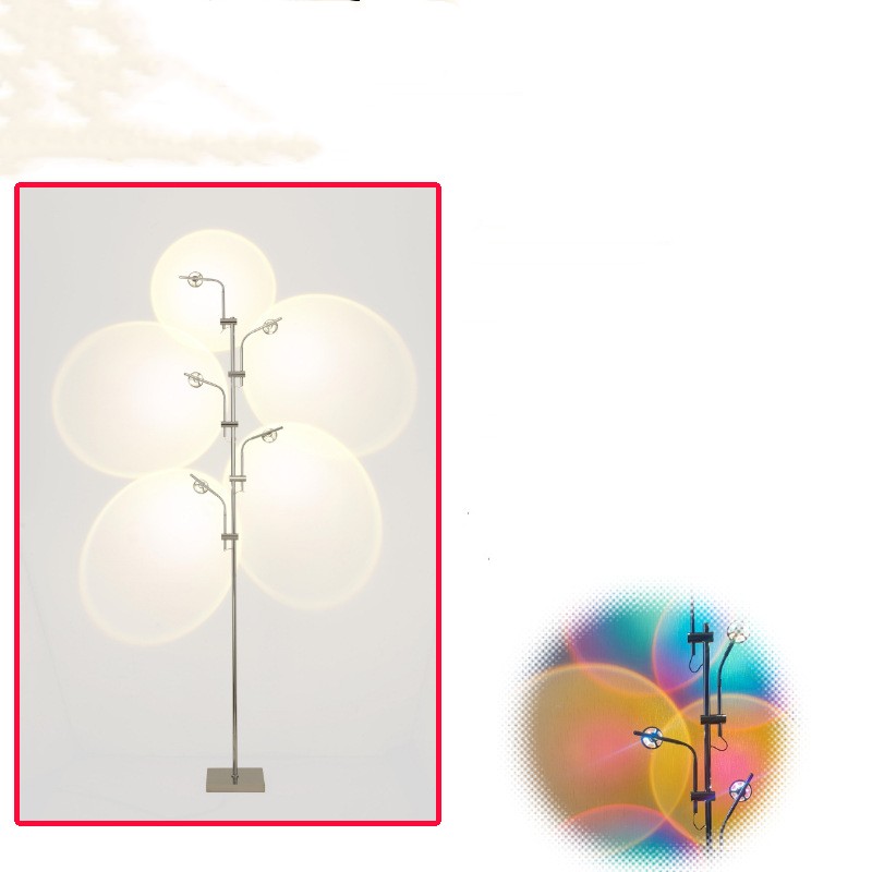 Sunset Floor Lamp - LED Ambient Lighting with Remote Control