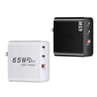 65W GaN Travel Charger - USB-C PD with US Plug Adapter