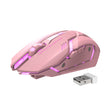 Wireless Silent Gaming Mouse - Rechargeable Ergonomic 6-Button Mouse