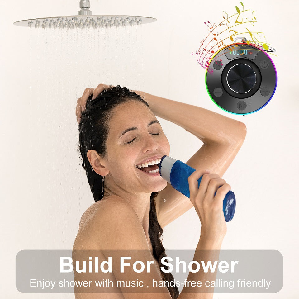 Waterproof Bluetooth Speaker - Mini Portable Shower Speaker