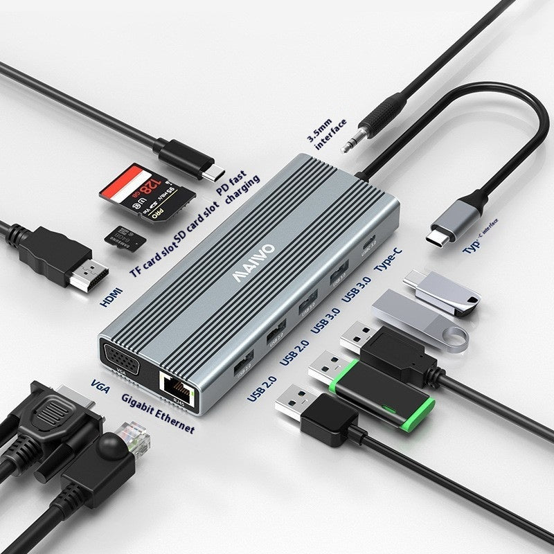 Steam Deck Docking Station - 6-in-1 USB-C Hub with 4K HDMI & Ethernet