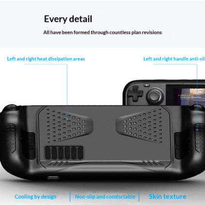 Steam Deck Protective Case - Soft Silicone TPU Cover