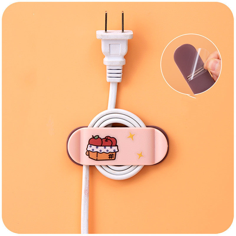 Cable Management Clips - Desktop Organizer Set of 4