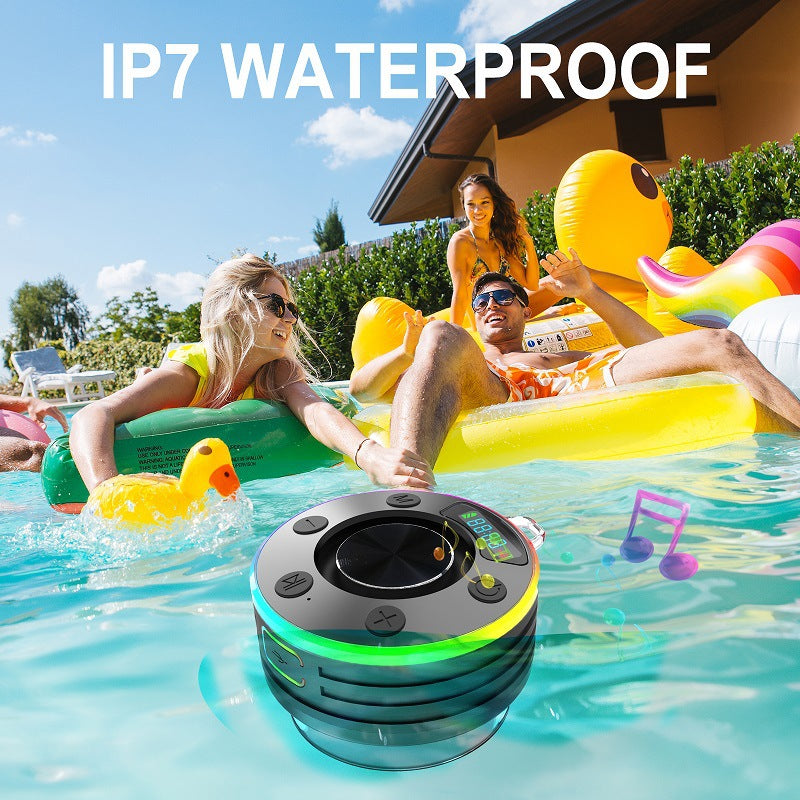 Waterproof Bluetooth Speaker - Mini Portable Shower Speaker