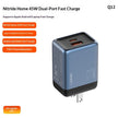 45W GaN Fast Charger - USB-C PD Compact Wall Adapter for Travel