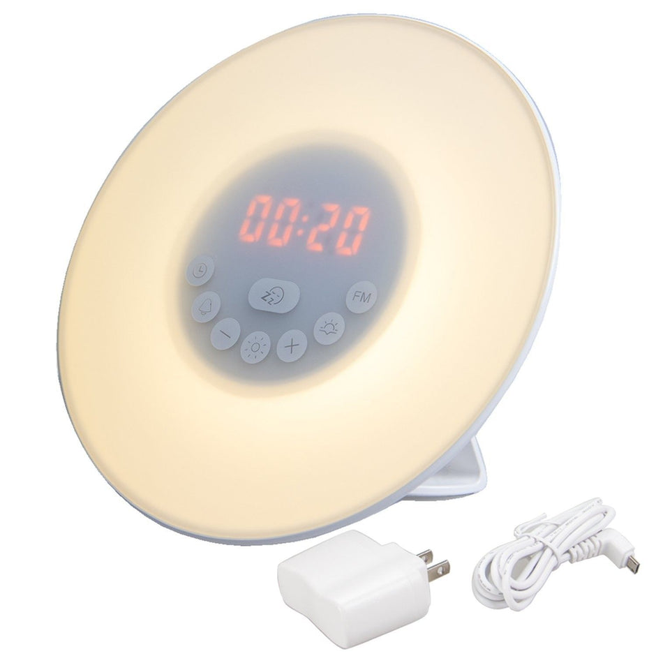 Sunrise Alarm Clock - Wake-Up Light with Sunset Simulation