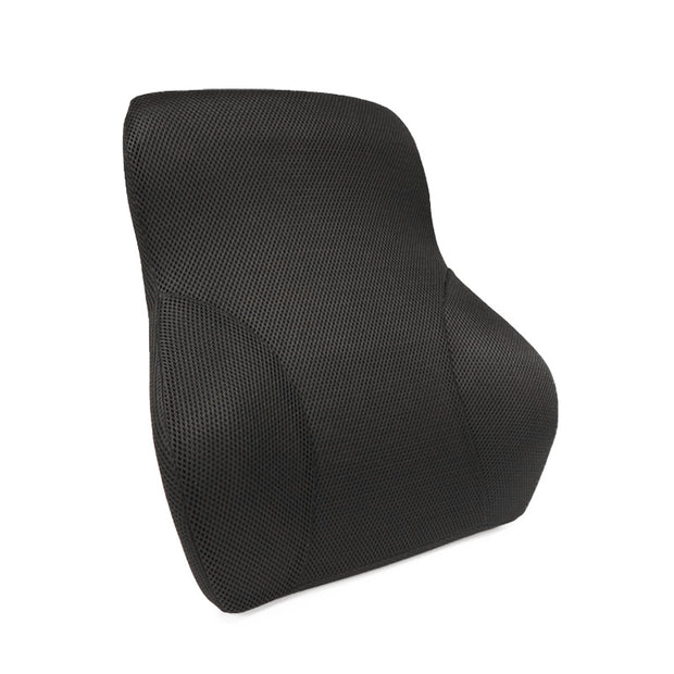 Memory Foam Lumbar Support - Slow Rebound Back Cushion for Car & Office