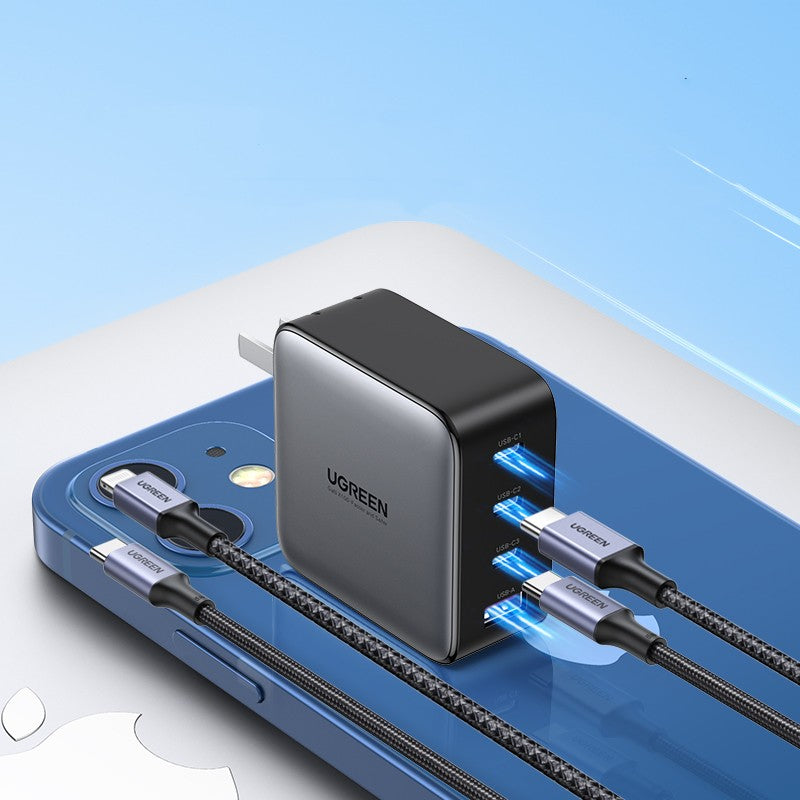 GaN Fast Charger - 100W-200W Multi-Port USB-C PD Charging Station