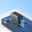 GaN Fast Charger - 100W-200W Multi-Port USB-C PD Charging Station