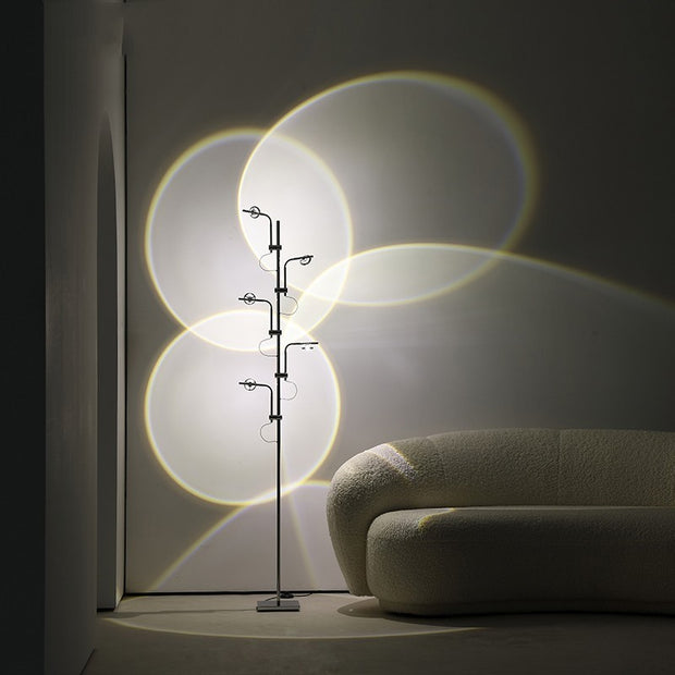 Sunset Floor Lamp - LED Ambient Lighting with Remote Control