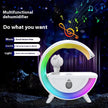 Anti-Gravity Water Drop Humidifier - Bluetooth Speaker & LED Light
