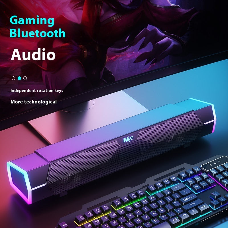 Computer Speakers - Bluetooth Dual Speaker Surround Sound System