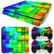 PS4 Slim Skin Sticker - Full Body Vinyl Wrap Decal Set