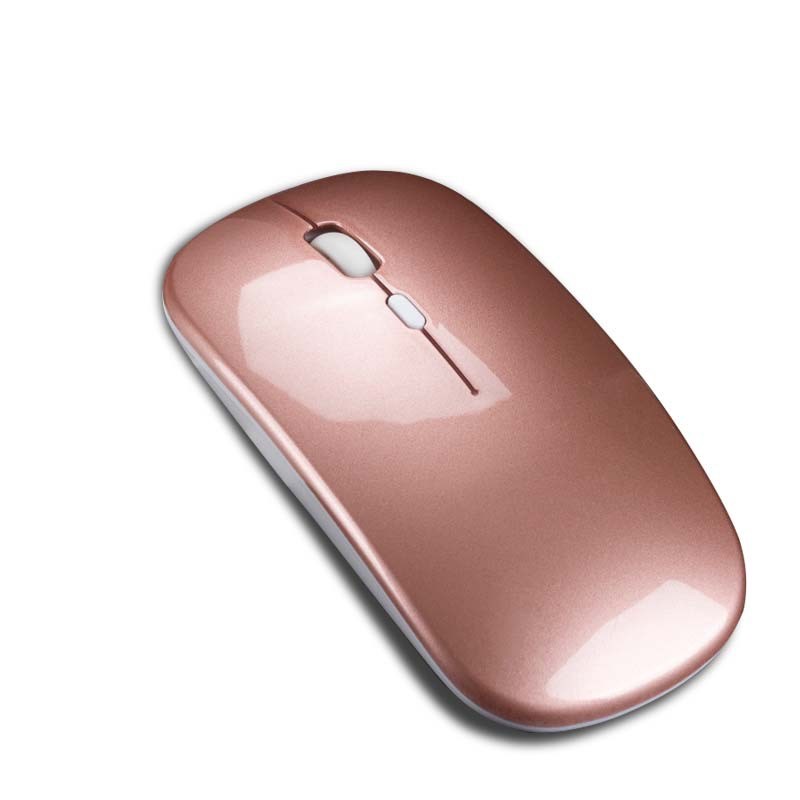 Wireless Rechargeable Mouse - Ergonomic 2.4GHz with Adjustable DPI