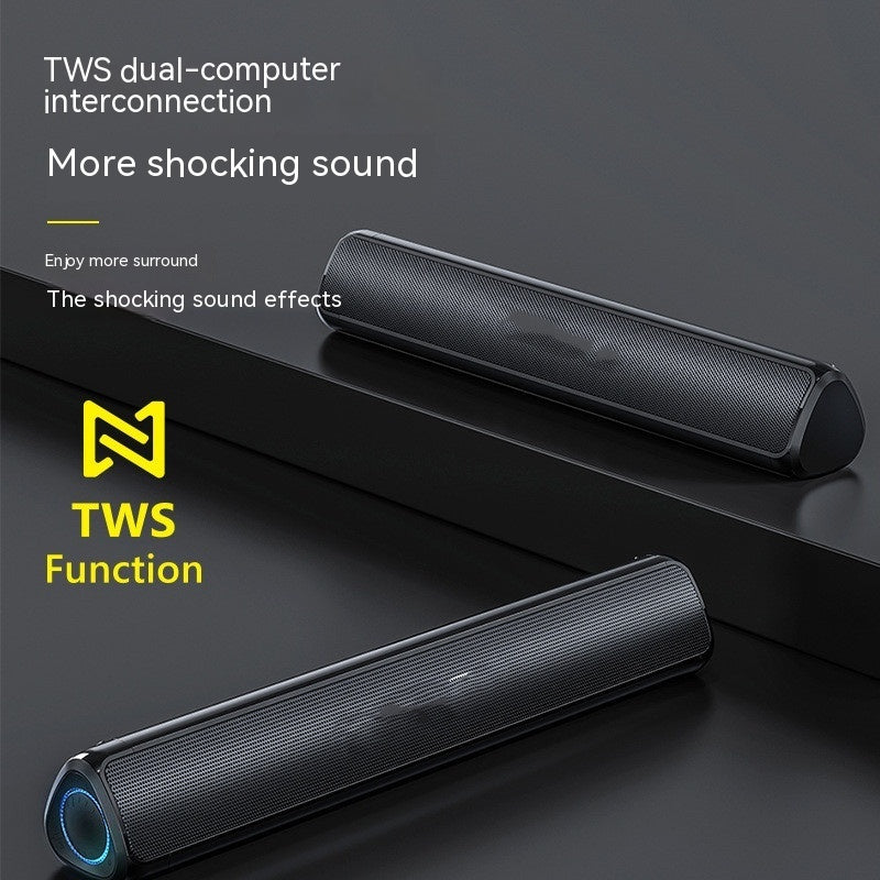 TV Soundbar - Bluetooth 5.1 Surround Sound Speaker with 18000mAh Battery