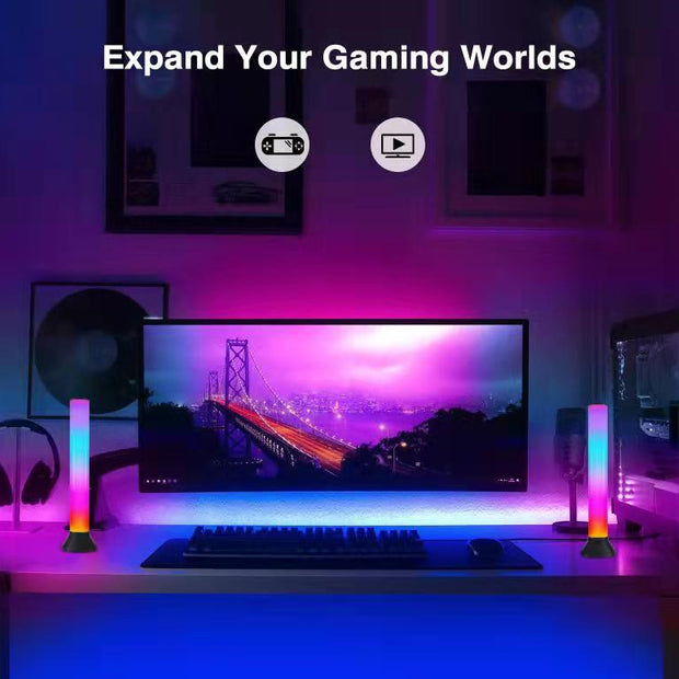 Smart Ambient Light - Tuya Bluetooth RGB Music Sync Atmosphere Lamp