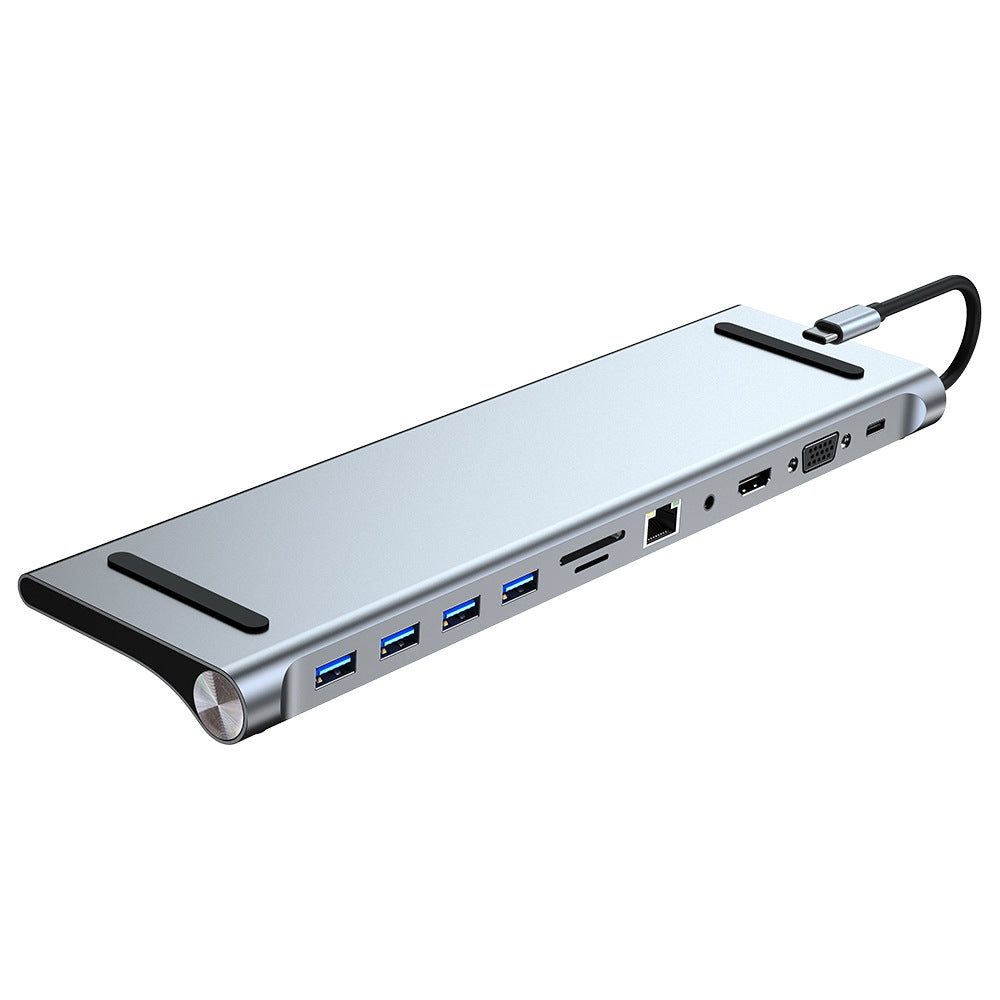 11-in-1 USB-C Docking Station - Gigabit Ethernet Hub Adapter