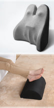 Orthopedic Lumbar Support Cushion - Memory Foam Back Support Pillow