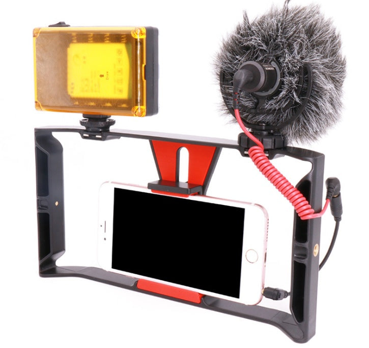 Smartphone Video Rig - Handheld Stabilizer for Filmmaking & Vlogging