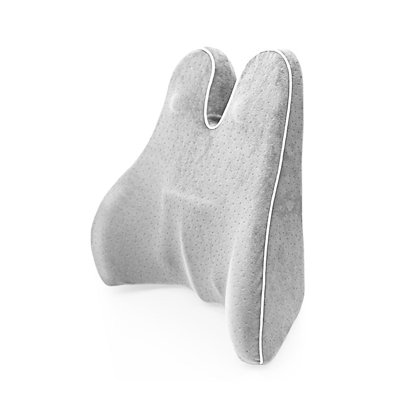 Orthopedic Lumbar Support Cushion - Memory Foam Back Support Pillow