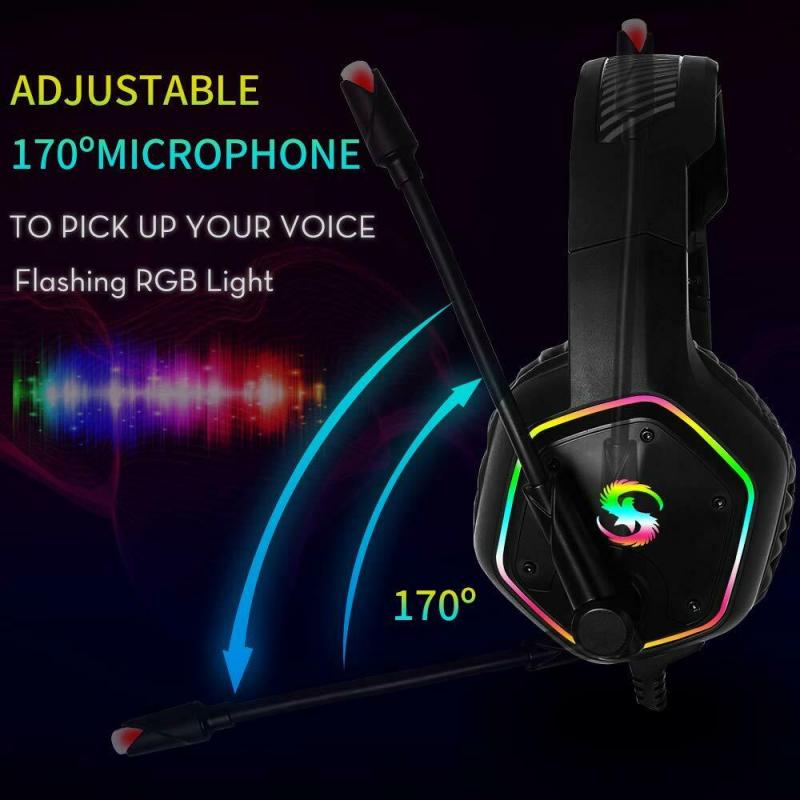 Pro Gaming Headset 7.1 Surround Sound - RGB LED Multi-Platform