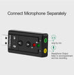 USB 7.1 Sound Card - External Audio Adapter for PC & Laptop
