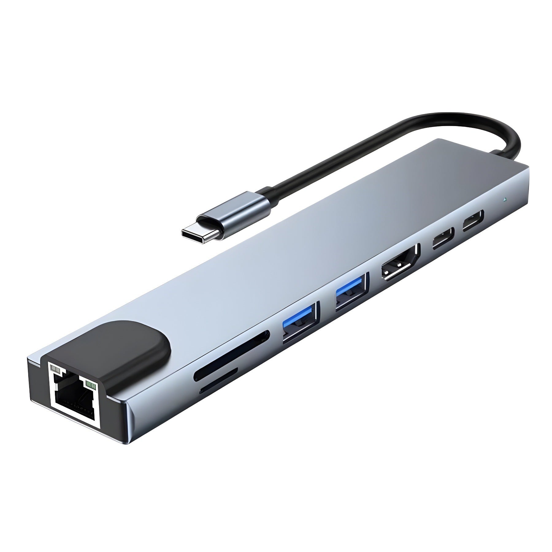 USB-C Docking Station - Multi-Port Hub Adapter for Laptop