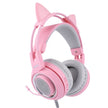 Gaming Headset with Cat Ears - USB 7.1 Surround Sound & RGB LED