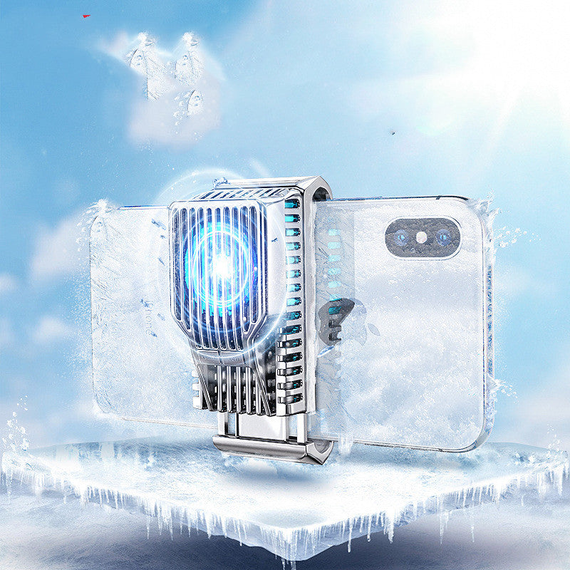 Mobile Phone Cooler Clip - Aluminum Alloy Radiator for Gaming