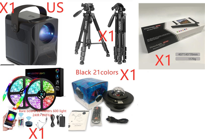 TV Soundbar System - 20W Bluetooth Speaker with Remote Control