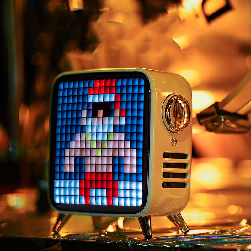 Divoom dot tone bluetooth pixel alarm clock