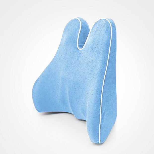 Orthopedic Lumbar Support Cushion - Memory Foam Back Support Pillow
