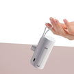Capsule Power Bank with Built-in Cable - Portable Charger 2000-10000mAh
