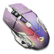 X8 Wireless Gaming Mouse - Rechargeable 2.4GHz RGB 7-Color Breathing Light 1800 DPI