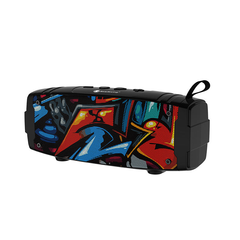 Portable Bluetooth Speaker - Dual Stereo Sound for Music & Calls