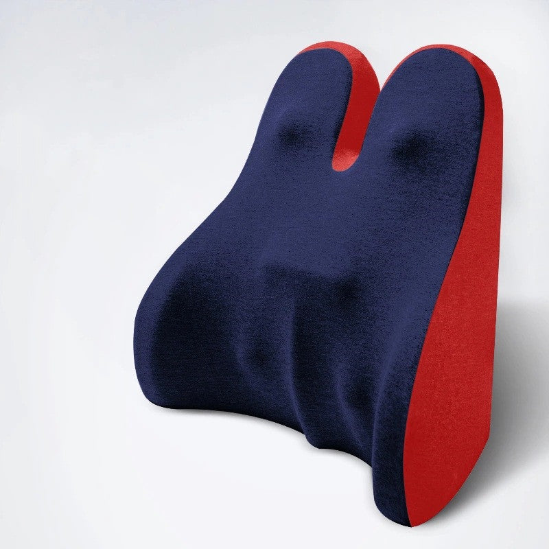 Orthopedic Lumbar Support Cushion - Memory Foam Back Support Pillow