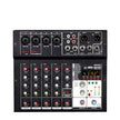 Professional 6-Channel Bluetooth Mixer - DSP Sound Card with Effects