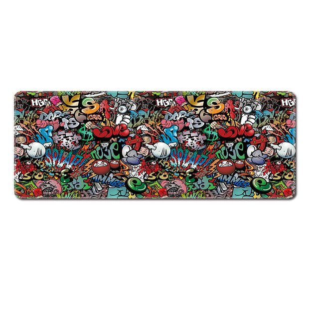 Extended Gaming Mouse Pad 800x300mm - Large Desk Mat with Stitched Edges Non-Slip