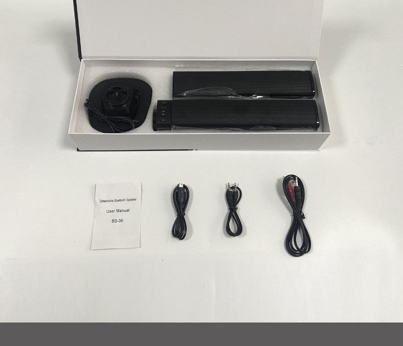 TV Soundbar System - 20W Bluetooth Speaker with Remote Control