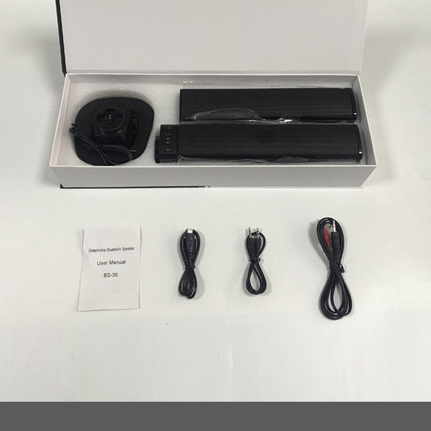 TV Soundbar System - 20W Bluetooth Speaker with Remote Control