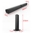 TV Soundbar System - 20W Bluetooth Speaker with Remote Control