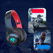 Wireless Gaming Headset - Bluetooth 5.0 Low Latency RGB LED Over-Ear Headphones