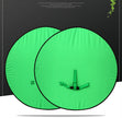 Collapsible Green Screen Background - Portable Chroma Key Backdrop for Streaming Photography