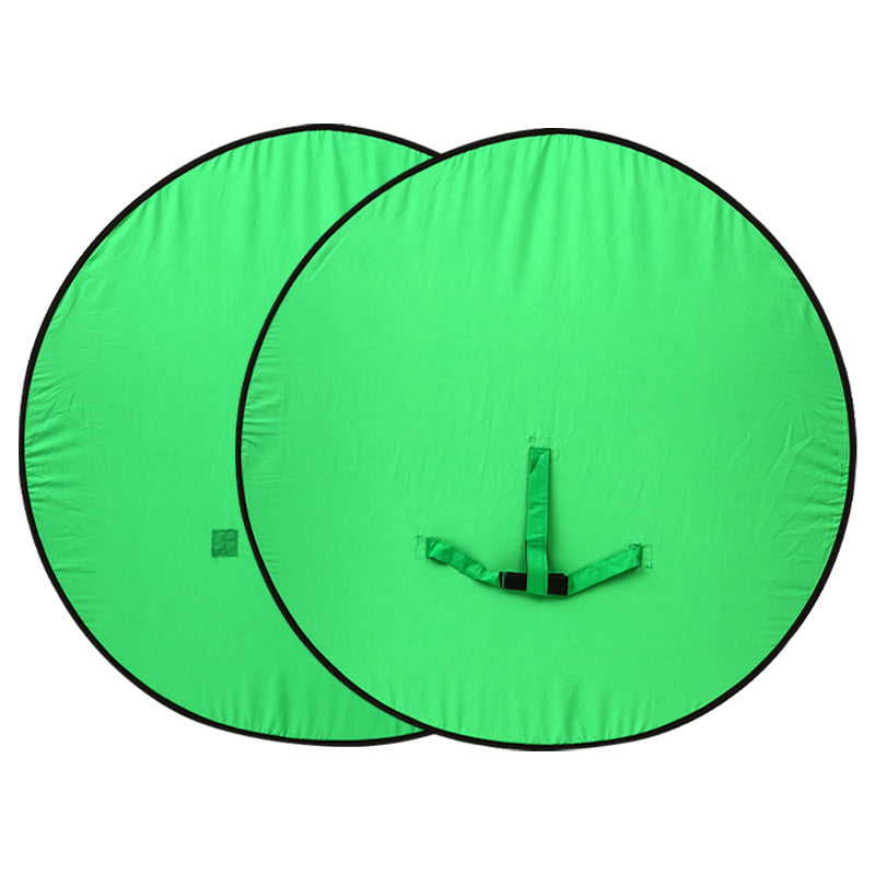 Collapsible Green Screen Background - Portable Chroma Key Backdrop for Streaming Photography