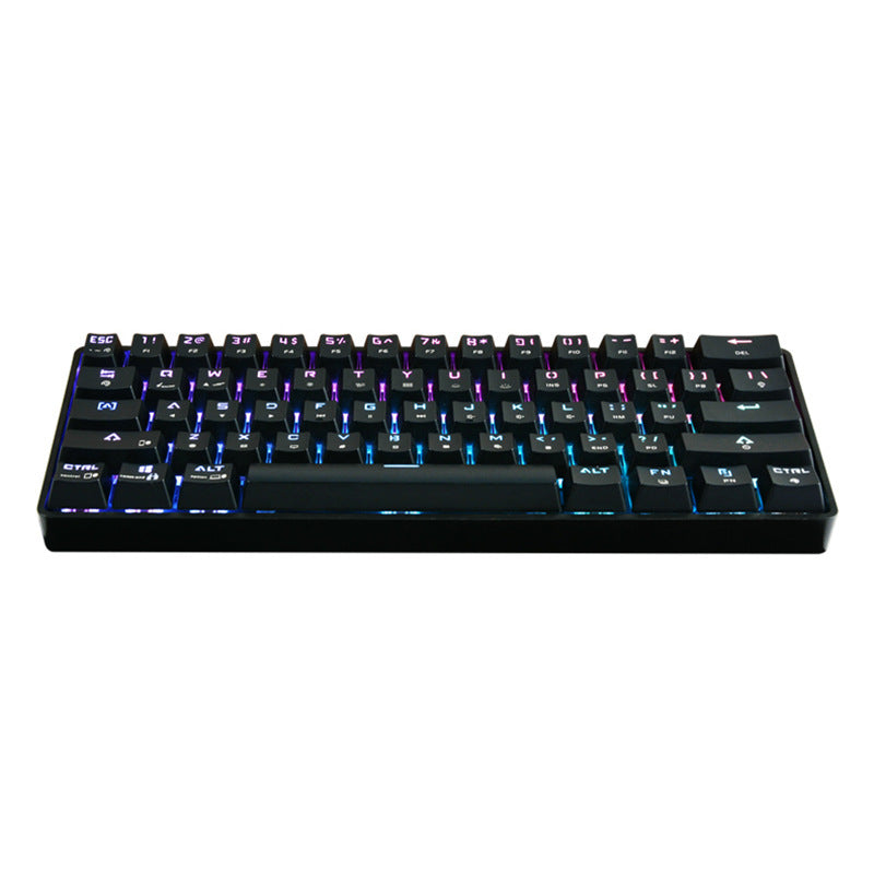 Wireless Bluetooth Mechanical Keyboard - Colorful PBT Keycaps Gaming Keyboard