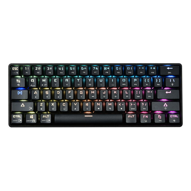 Wireless Bluetooth Mechanical Keyboard - Colorful PBT Keycaps Gaming Keyboard