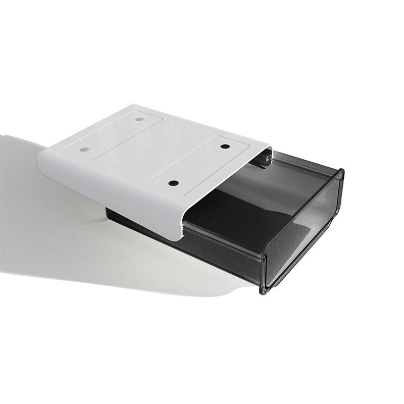 Under Desk Storage Box - Hidden Desktop Drawer Organizer